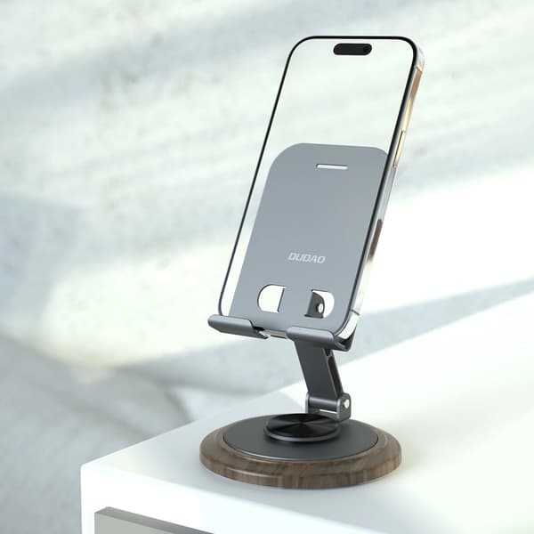 Dudao F17M 360° metal telefonstativ - grå