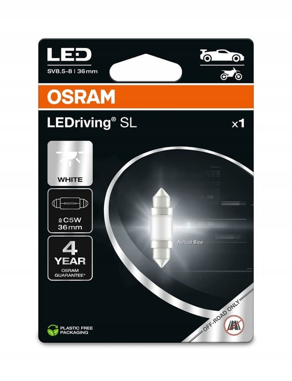LED Premium Ny C5W 36mm 6000K EPACK