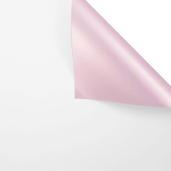 Blomfolie - Vit - Ark 58x58 cm - 20 st