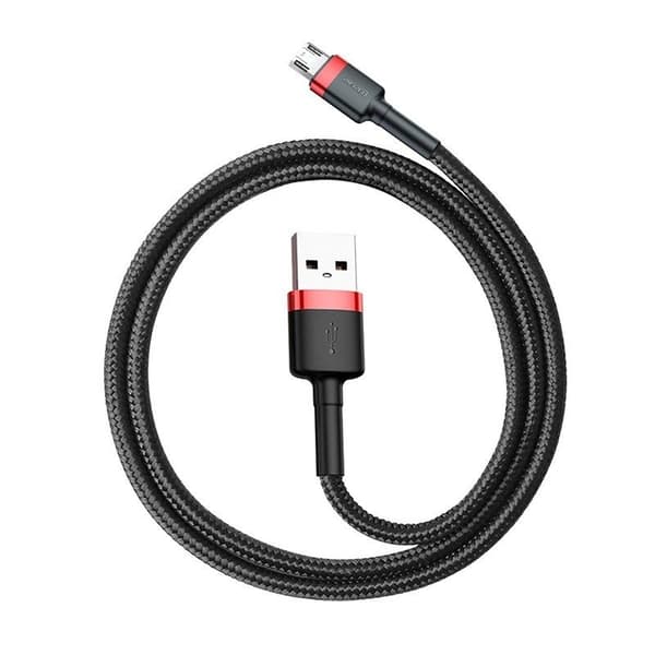 Baseus Cafule USB till Micro USB-kabel 1.5A 2m (röd-svart)