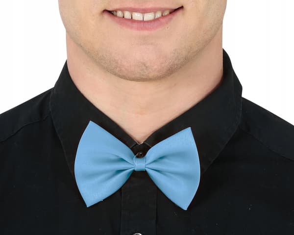 Fluga BLÅ Elegant Gentleman Gangster Kostym Balkostym