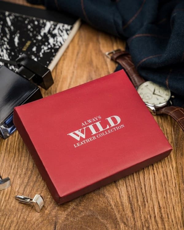 Always Wild® Herre Læder Kortholder Pung