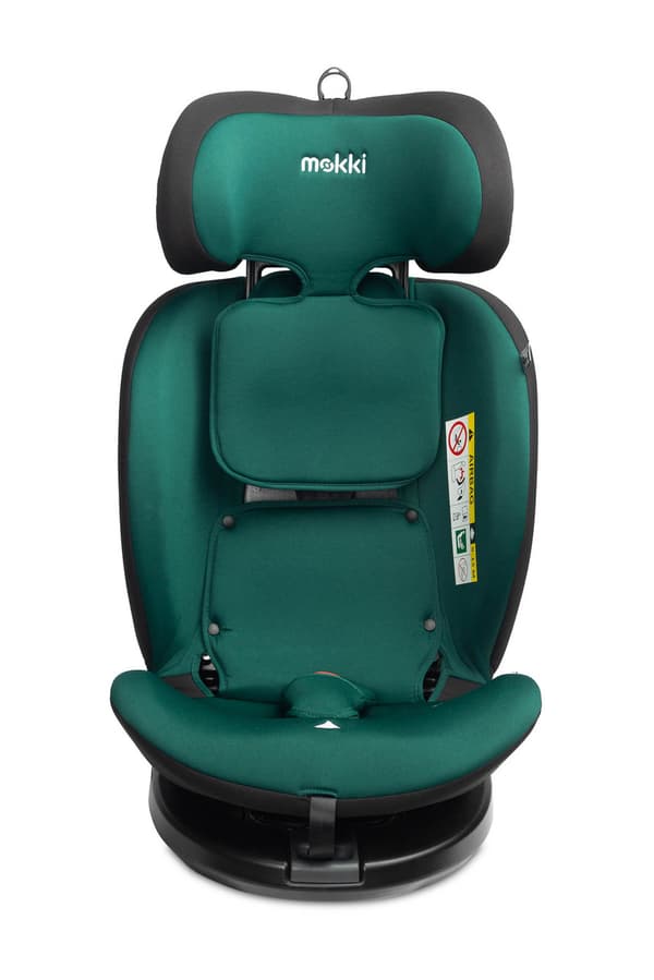 Mokki I-size smaragdgrøn autostol (40-150)