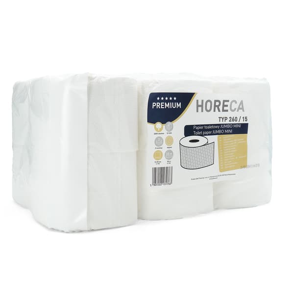 Toiletpapir 3w cellulose Horeca 28m 12 stk.