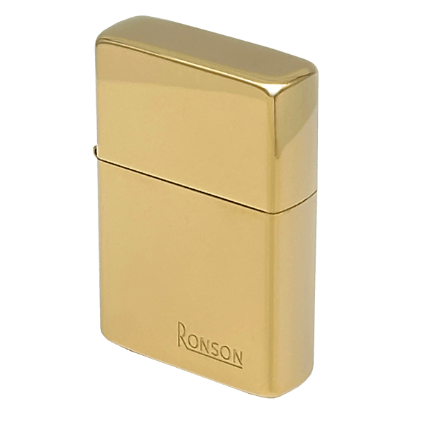 RONSON GULD POLSERAD Bensin Tändare