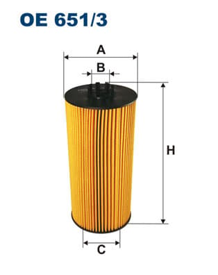 OLIEFILTER OE6513 FILTRON
