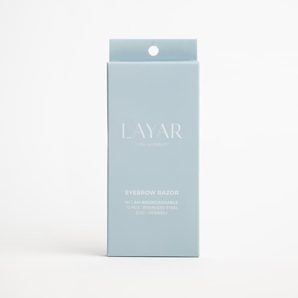 lang bio trimmer kniv til permanent øjenbrynsmakeup