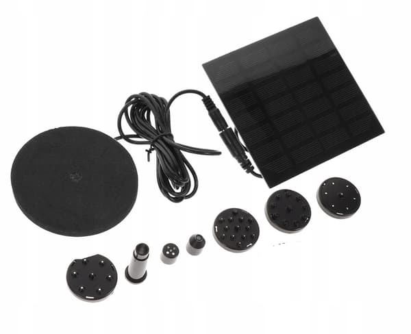 DAMDEKORATION SOLAR DAM FONTÆNE PUMPE