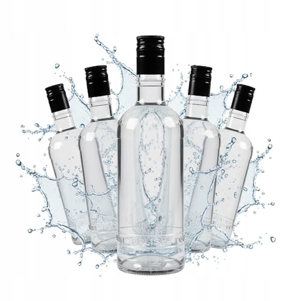 LYXflaska 500 ml GLASFLASKOR FÖR MOONLIGHT LIKÖRVIN 0,5 l