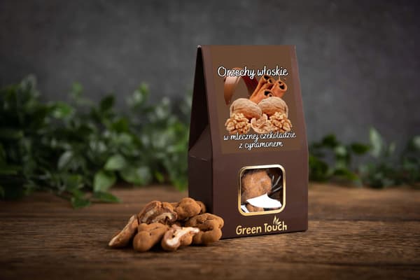 Hasselnødder i mælkechokolade med ristede nødder 100 g premium