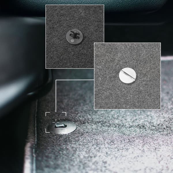 Bilmåtter grå til: BMW X6 F16 SUV (2014-2020)