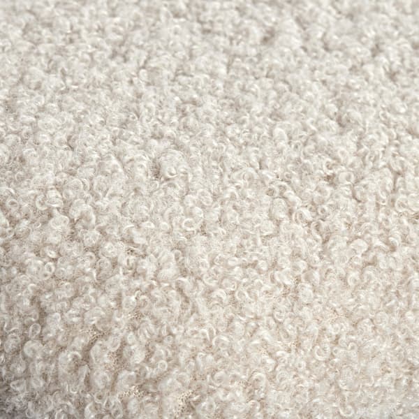 DENVER teddy beige boucle stol