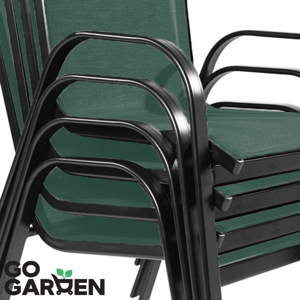 Havestol, terrassestol til altan, metal