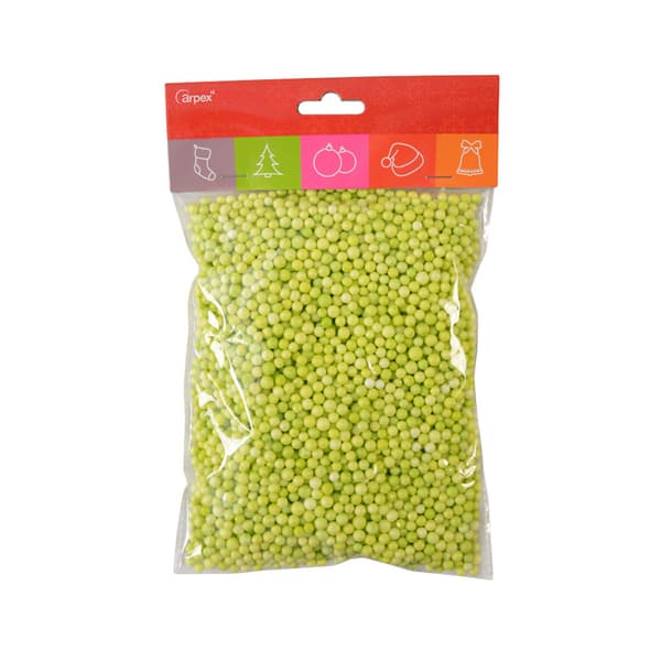 Vihreät koristepallot 10 g 1 pakkaus