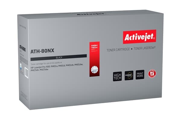 ActiveJet-toner HP CF280X NY 100% ATH-80NX