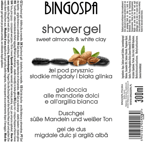 Avocado argan ingefær sæt - til brusebad og bad