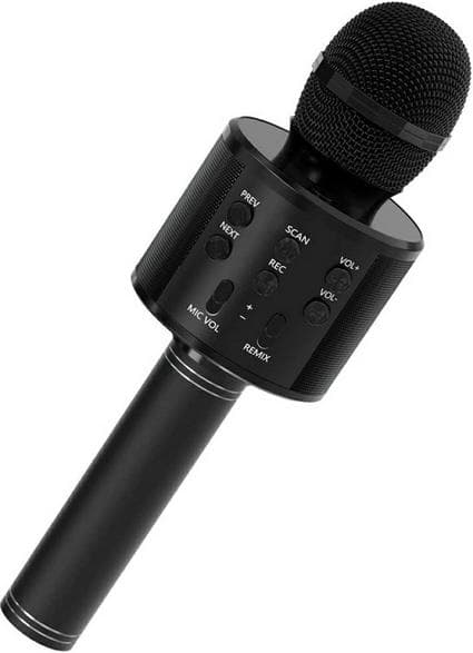MAJESTIC ML-KM-02 Svart Karaokemikrofon