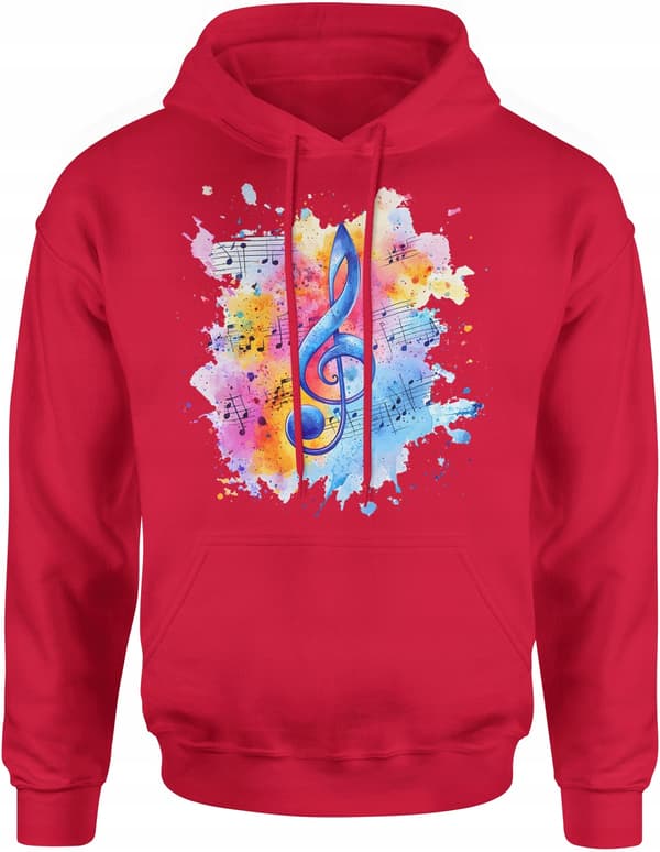 Musiker sweatshirt gave til musiker noder noder kunstnerisk