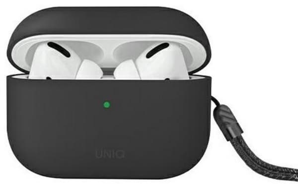Silikonfodral UNIQ Lino för Apple AirPods Pro 2 Grå
