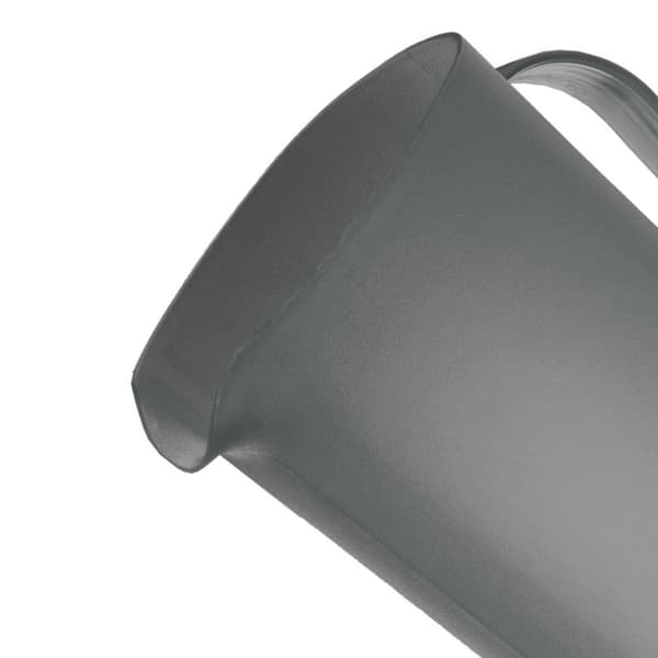 Plastik kande med sort låg 1,8 l