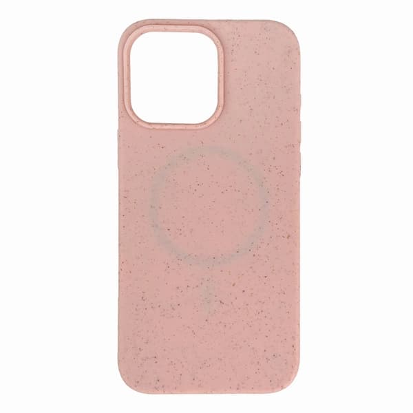 Flerfärgat vetekliskal MagSafe för iPhone 16 Pro – Rosa