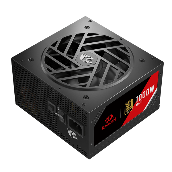 Strømforsyning Redragon MASTER GC-MS03 1000W 80 Plus Gold ATX 3.1