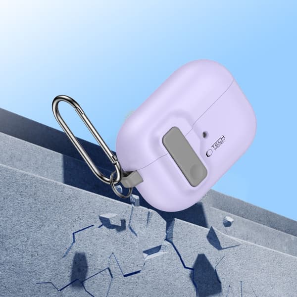 TECH-PROTECT SLIM HOOK APPLE AIRPODS PRO 1/2 LAVENDEL