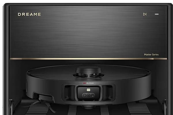 DREAME Master X40 Svart Dammsugare och Mopprobot
