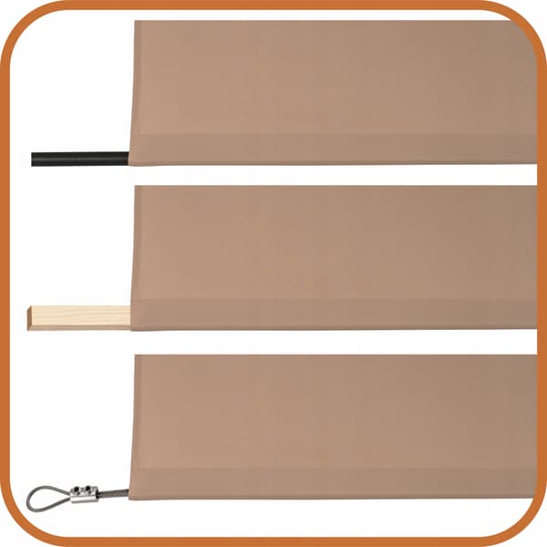 Terassiverho T 155x250 beige