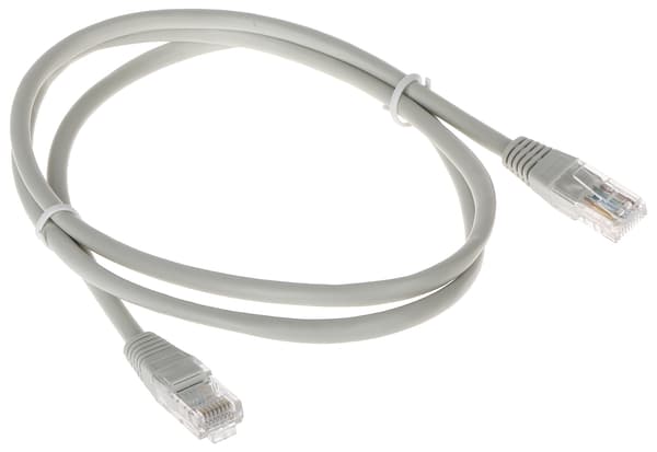 Patchkabel RJ45/1.0-grå 1.0 m