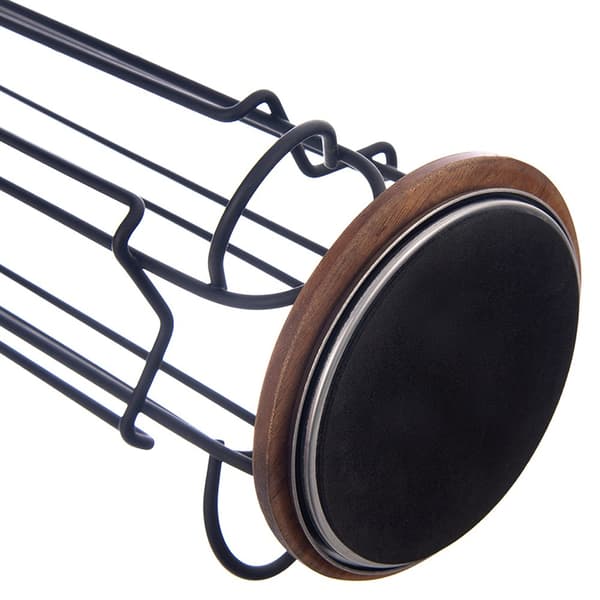Radka roterende kaffekapselholder metallic sort 33,5 cm