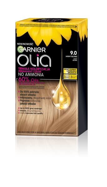 Garnier Olia permanentfarve til hår 9.0 lys blond