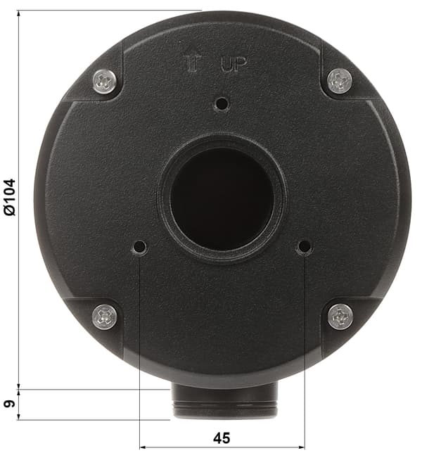 Kameraholder TR-JB05-B-IN-sort uniview