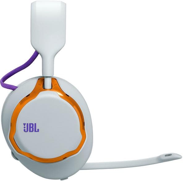 JBL Quantum 650 trådløse gaminghovedtelefoner grå-orange
