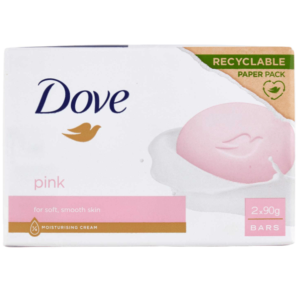 481116 DOVE BAR PINK 2x90g