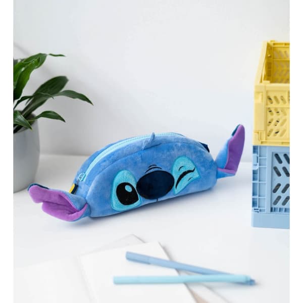 Disney Stitch - Pehmoinen kynäkotelo tarvikkeille
