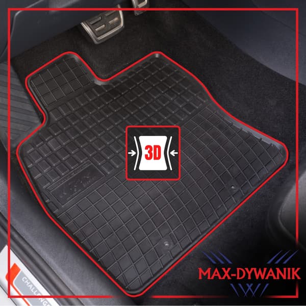 Audi Q2 Crossover fra 2016 SÆT - gummimåtter + bagagerumsmåtte
