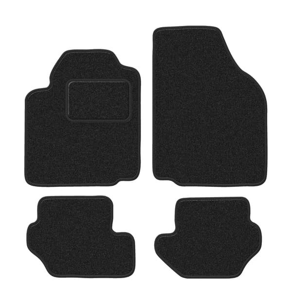 Velourmåtter til: Ford Fiesta MK3 hatchback (1989-1996) anthra