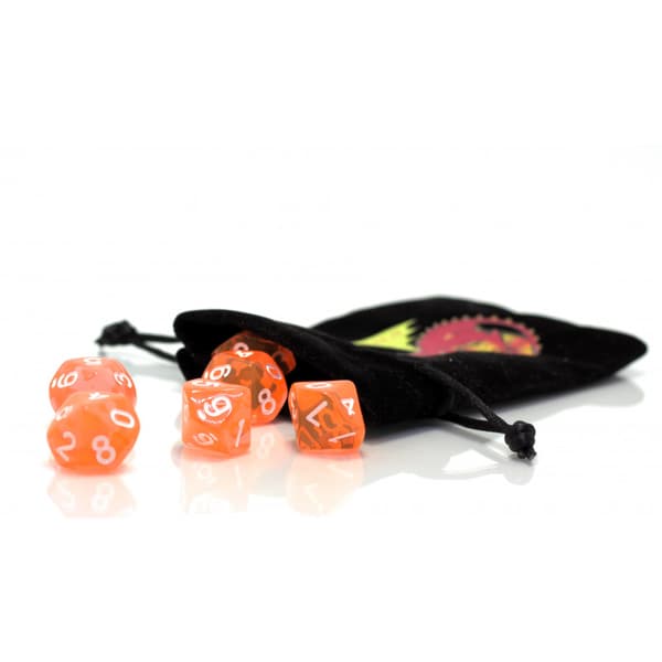 D10 RPG-tärningar Tiosidiga tärningar Cirkel av magiker 0-9