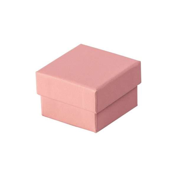 Liten dekorativ rosa matt smyckesask