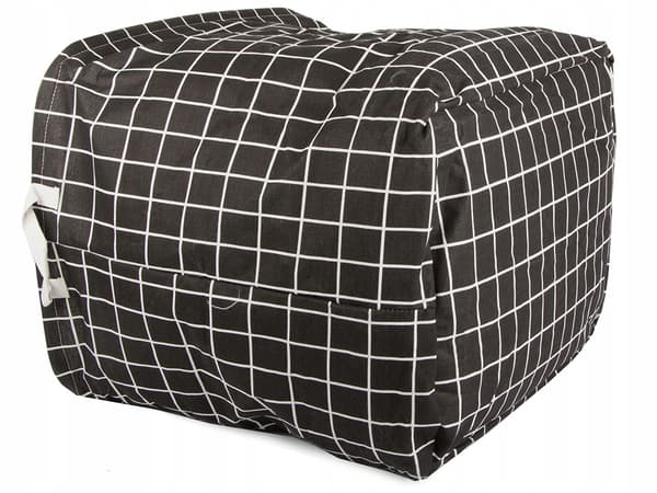 Kurv Organizer Sort Gitter Kvadrat (60) GAB_A