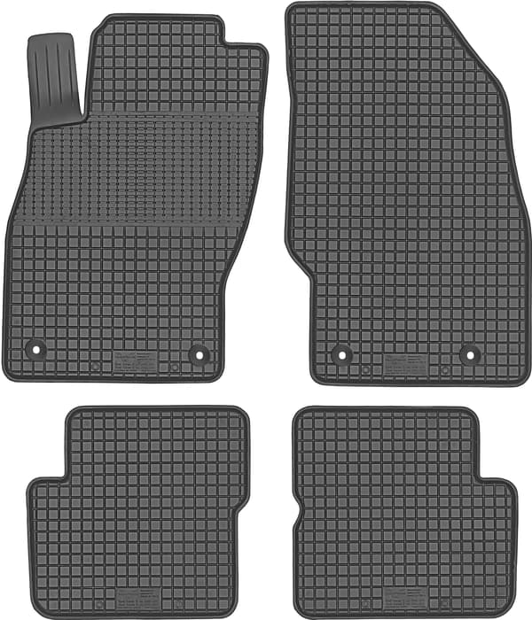 Opel Corsa D Hatchback fra 2006-2015 SÆT - gummimåtter + bagagerumsmåtte