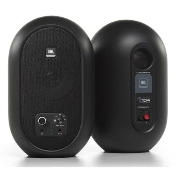 JBL 104 SET-BT koaksiale monitorer sorte, Bluetooth, 60 W