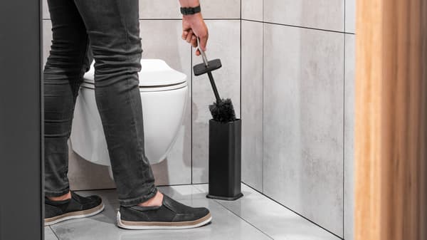 Teesa wc-harja, mattamusta, teräsputki