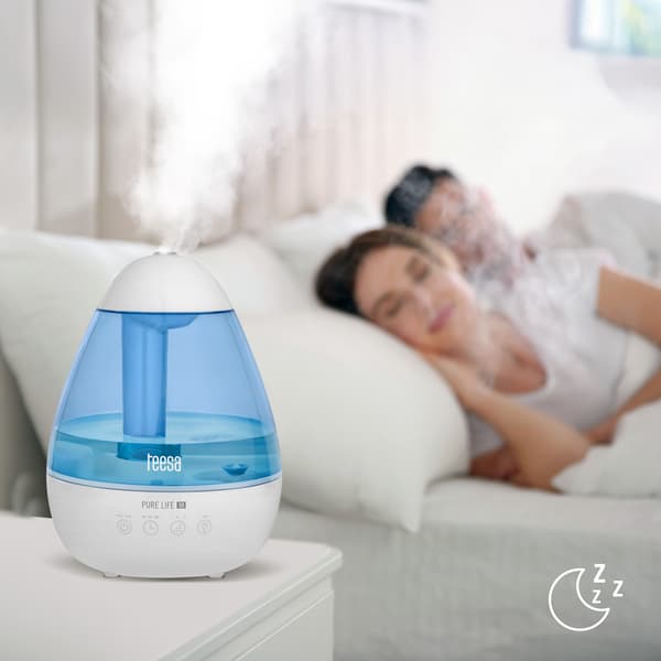 Ultralyd luftfugter 2,2L stille og effektiv LED-lampe 7 farver