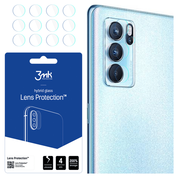 Oppo Reno 6 Pro 5G PEPM00 - 3mk Linsskydd
