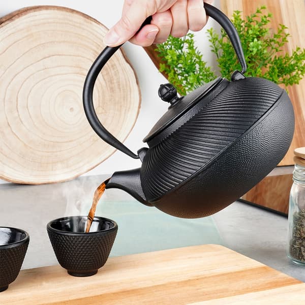 Tekanna med infuser, gjutjärn, emaljerad, CAST LINE 1 l