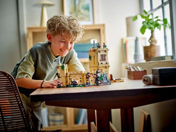 LEGO Harry Potter 76447 Hogwarts slott Kvastskaft Flyglektion