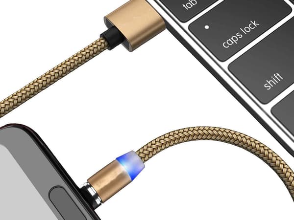 MAGNETINEN USB-KAAPELI KULTAINEN (200) GAB_A
