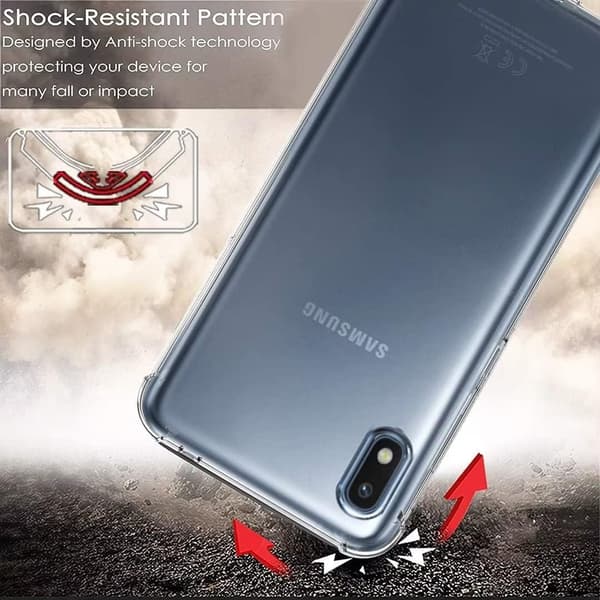 BESKYTTELSESETUI TIL SAMSUNG GALAXY A20E TRANSPARENT SM-A202F